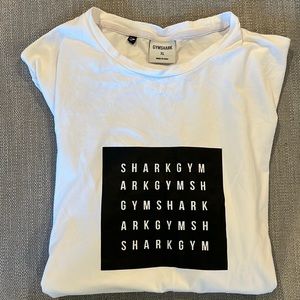 Gymshark Graphic Tee B&W Size XL